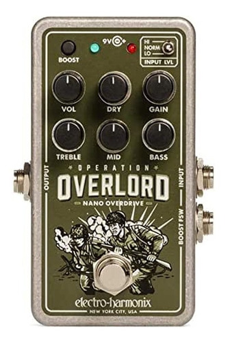 Overdrive Electro Harmonix Nano Operation Overlord Oferta!