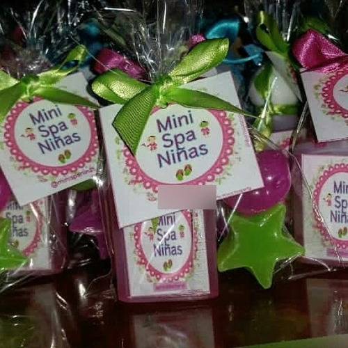Imagen 7 de 10 de Recuerdos Antibacterial Con Iniciales Babyshower Nacimientos
