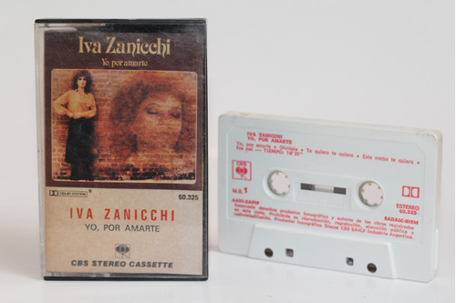 Cassette Iva Zanicchi Yo Por Amarte 1982