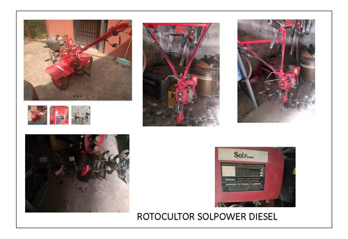 Rotocultor Marca Solpower