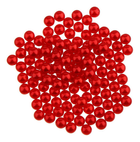 150 Perlas Coloridas De Imitación De Agua Dulce De Plástico
