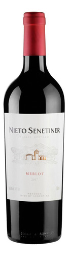 Vinho Merlot Nieto Senetiner 2017 adega Bodegas Nieto Senetiner 750 ml