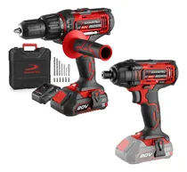 Comprar Taladro Atornillador Percutor + Atornillador De Impacto 20v