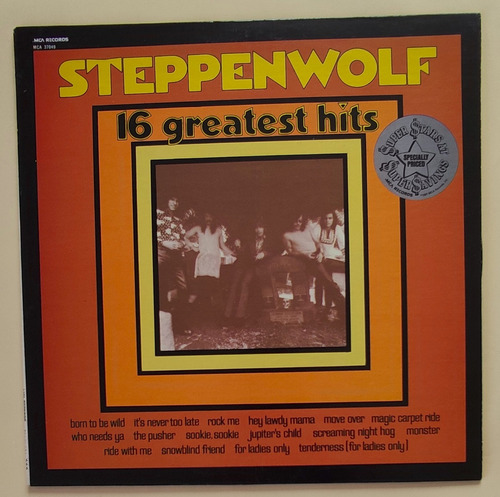 Vinilo - Steppenwolf, 16 Greatest Hits - Mundop