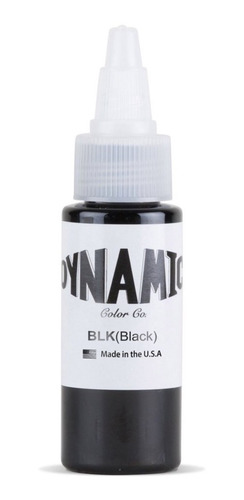 Dynamic 1 Oz Pigmento Negro Para Tatuaje, Alta Calidad