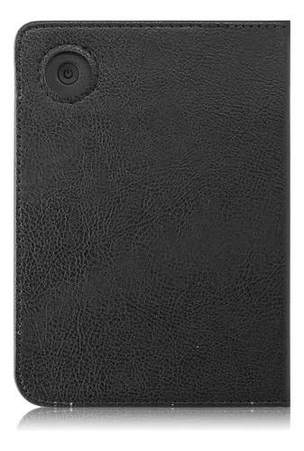 Funda Para Kobo Clara Colour/bw/2e/tolino Shine Cuero Negro