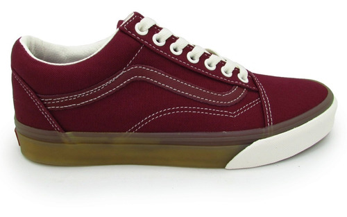 Tenis Vans Old Skool Vn0a38g1vr8 Gum Pop Port Vino Liga 