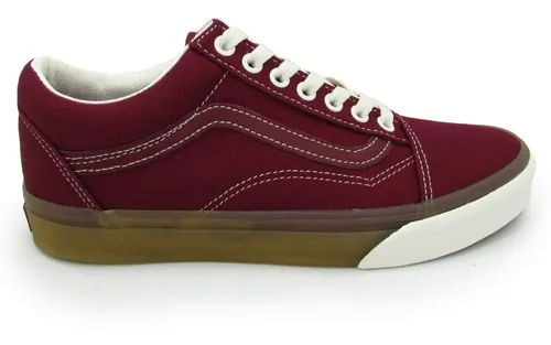 Zapatos vans color vino verde cheap