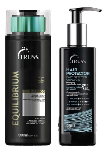 Truss Shampoo Equilibium + Hair Protector