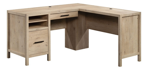 Sauder Pacific View L-desk, L: 58.47  X W: 58.43  X H: 29.92