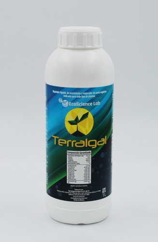 Terralgal - Bioestimulante Vegetal Y Mejorador De Suelo 1l