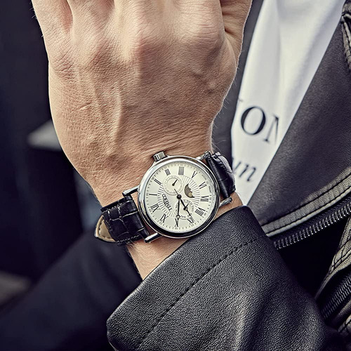 ~? Time100 Reloj Para Hombres Relojes De Cuarzo Reloj De Pul