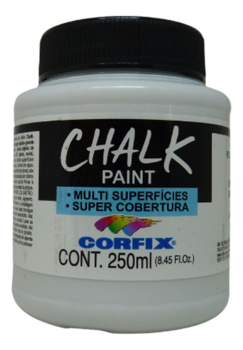 Tinta Chalck Paint Corfix 491 Branco Gelo 250ml