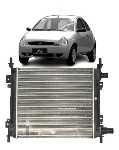 Radiador Ford Ka Rocam 2000 2001 2002 2003 2004 2005 A 2008