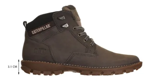 Bota Para Caballero Cat Gris P725112m4m Env o gratis