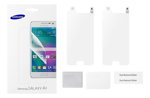 Pack 2 Protector De Pantalla Para Samsung Galaxy A3 Genuino