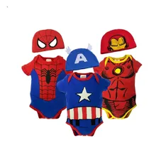 Comprar Kit 3 Pañaleros Marvel Capitán America, Spiderman, Ironman