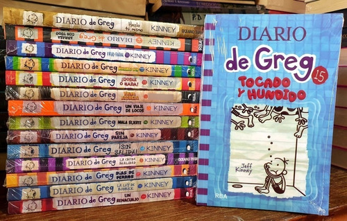 16 Diario De Greg Colección Completa Especial De Jeff Kinney