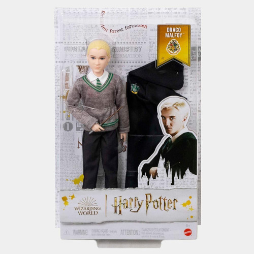 Harry Potter Mattel Toys - Muñeca Draco Malfoy, Ropa De Muñe