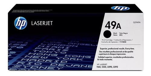 Toner Original Hp 49a Negro Q5949a Hp P1160 P1320 