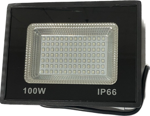 Refletor Led 100w Holofote Bivolt Prova Dágua Ip66 Verde