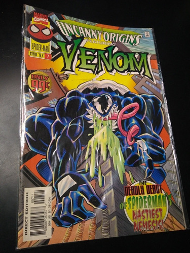 Uncanny Origins #7 Venom Marvel Comics En Ingles