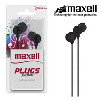 Comprar Audifonos Alambricos Estereo 3.5mm Hi Fi Maxell Alta Calidad