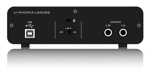 Imagen 3 de 3 de Behringer U-phoria Umc22 Interfaz De Audio Usb