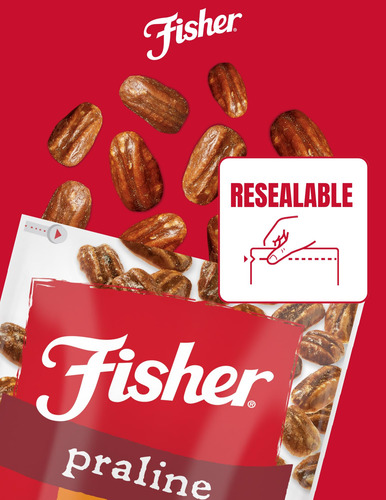 Snack De Praliné De Pacanas 155 Gramos Con Nueces Enteras
