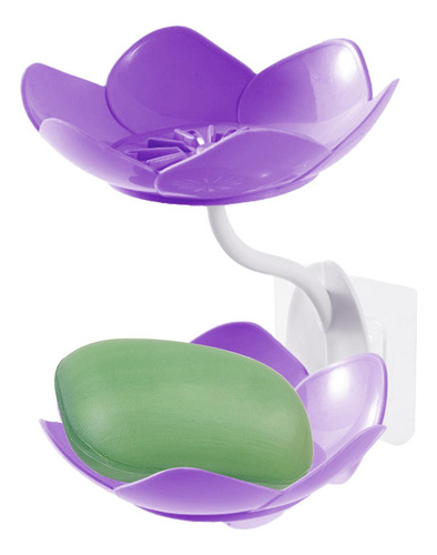 Jabonera Para Pared De Ducha Soporte Doble Para Barra De Jab