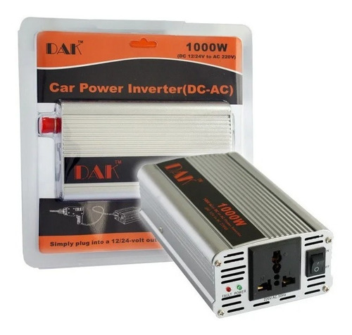 Imagen 4 de 9 de Inversor Voltaje Conversor Corriente Deauto 12v A 220v 1000w