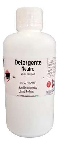 Detergente Neutro P/laboratorio Biodegradable 1 L Fagalab