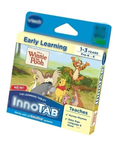 Video Juego Infantil Vtech Innotab Software Winnie The Pooh 