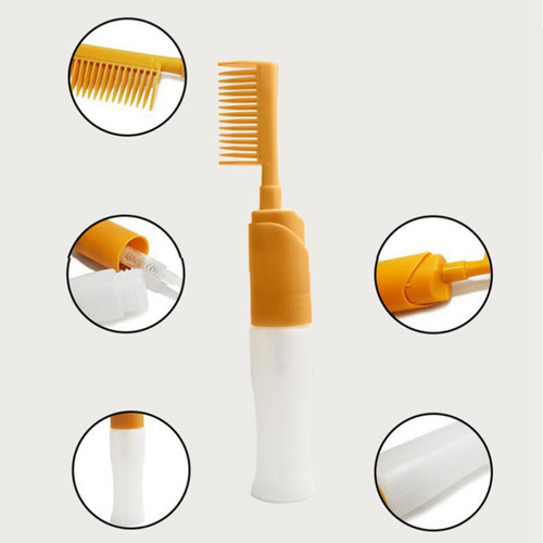 Peine Para Teñir El Cabello, 4 Unidades, Con Botella, Sal Pa