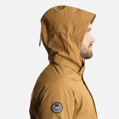 Chaqueta Hombre Andes B-dry Hoody Jacket Cafe Claro Lippi