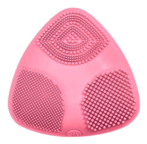 Cepillo De Limpieza Facial Y Corporal De Silicon Sf1pnkes