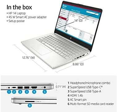 Laptop Hp 14 Core I5 8gb Ram 256gb Ssd