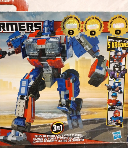 Optimus Prime Transformer Hasbro Kre-o De Colección