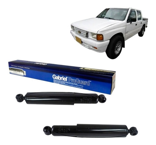 Par Amortiguadores Traseros Para Chevrolet Luv 1981 2010