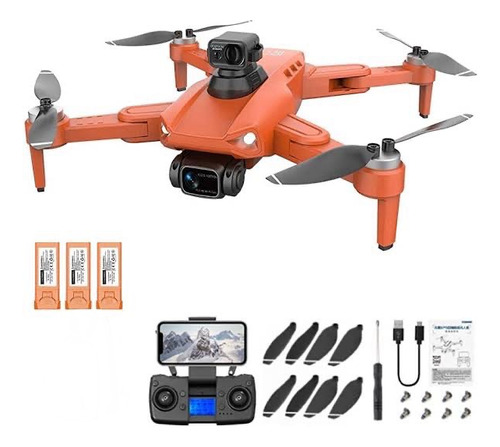 Drone Profesional L900 Pro Se Max 4k 2camara 5g Gps + 3bater