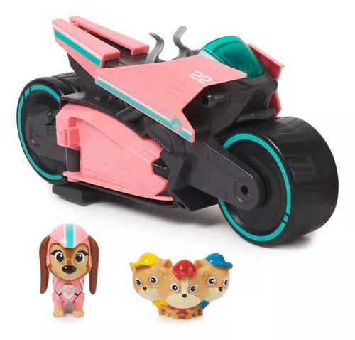 Paw Patrol: The Mighty Movie, Pup Squad Patroller camión de juguete, con  coche de juguete coleccionable Mighty Pups Chase Pup Squad, juguetes para