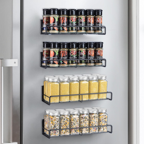 Edwoder Estante Magnetico Para Especia Refrigerador 4 Lado