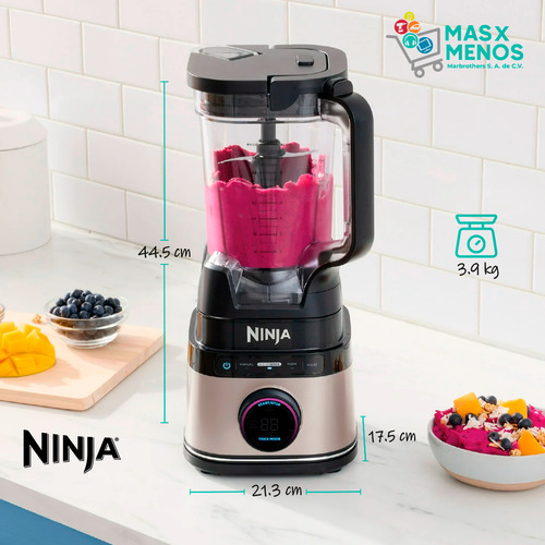 Licuadora Ninja Detect Power Blender 72oz 1200w Tb200wmvb