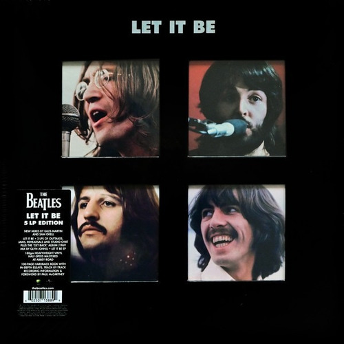 The Beatles  Let It Be  Box Vinilo - 4 Lp - 1 Lp 12  -libro