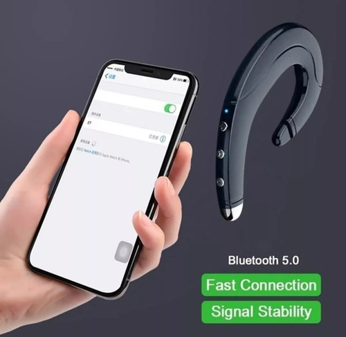 Fone De Ouvido Bluetooth Sem Fio Condução Óssea