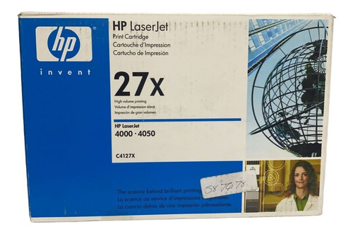 Toner Hp 27x C4127x Original Nuevo Facturado