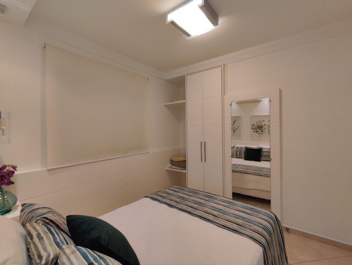 Imagem 12 de 26 de Apartamento Na Praia, Alto Padrão, Frente Mar, 4 Suítes, Varanda Gourmet, Lazer, 2 Vagas, Astúrias, Guarujá. - Ap5288