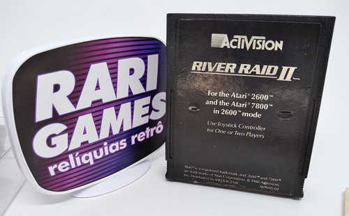 River Raid 2 ( Ii ) - Atari 2600 - Cib (completo) Importado (Usado)