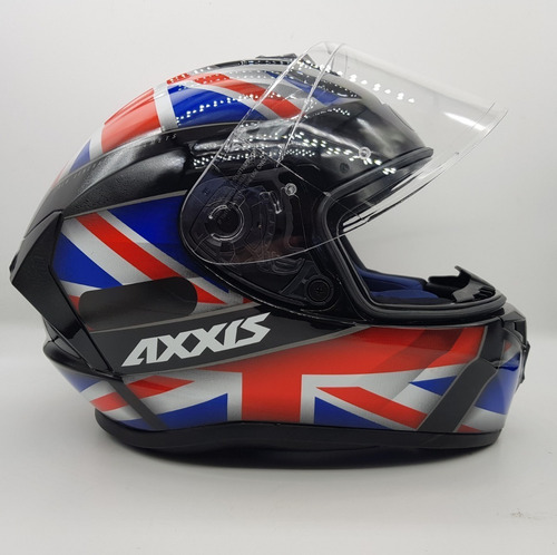 Imagem 10 de 10 de Capacete Axxis Draken Uk + Viseira Extra Inclusa