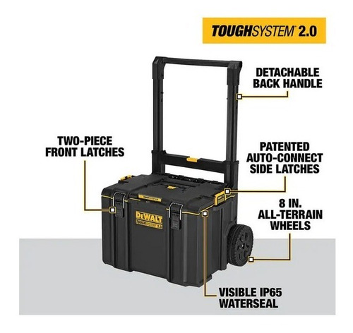 Caja Dewalt Toughsystem 2.0 24 In. Mobile Tool Box Importada